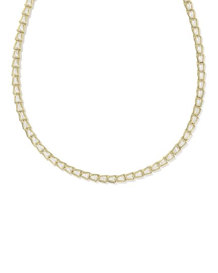 Bella Gold Tennis Necklace