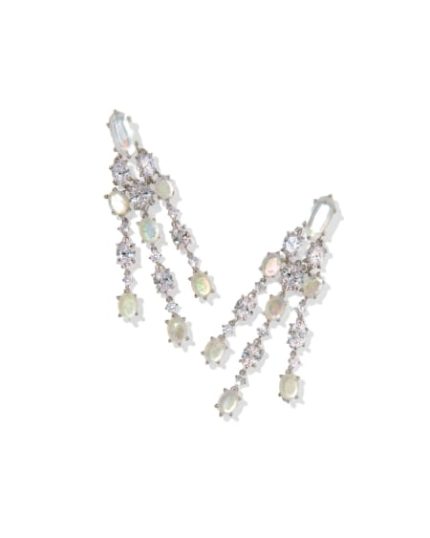 Cailin Silver Statement Earrings 