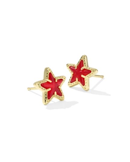 Cassidy Gold Stud Earrings