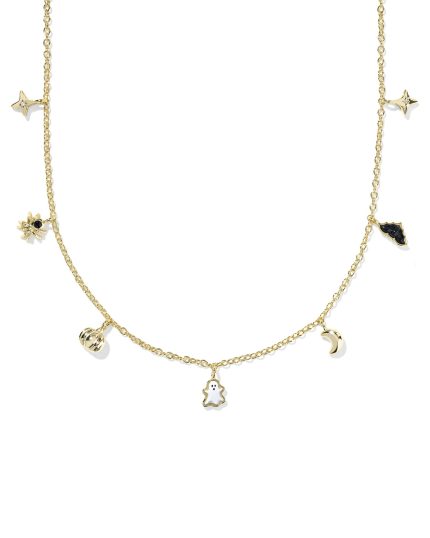 Halloween Gold Strand Necklace