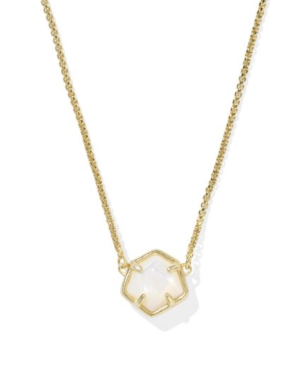 Jaxon Gold Short Pendant Necklace