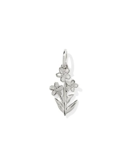 Lilah Sterling Silver Flower Charm