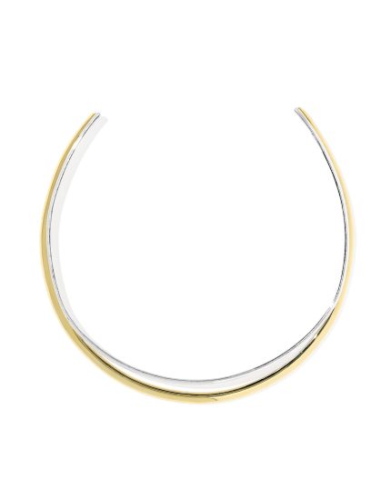 Meg Mixed Metal Double Collar Necklace 
