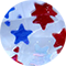 Red White Blue Illusion
