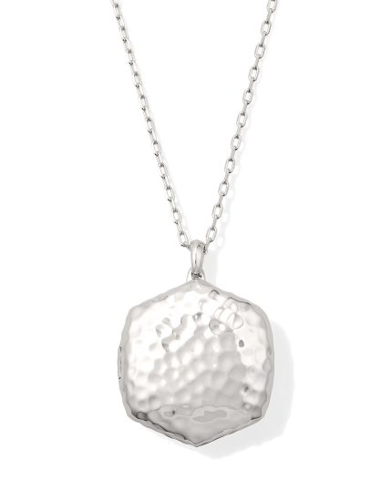 Davie Sterling Silver Locket Pendant Necklace