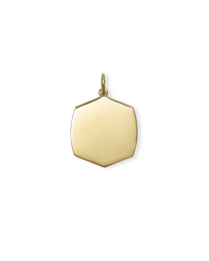 Davis Charm in 18k Gold Vermeil