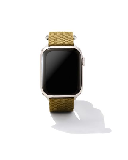 Kenneth Nylon Watch Band in Olive