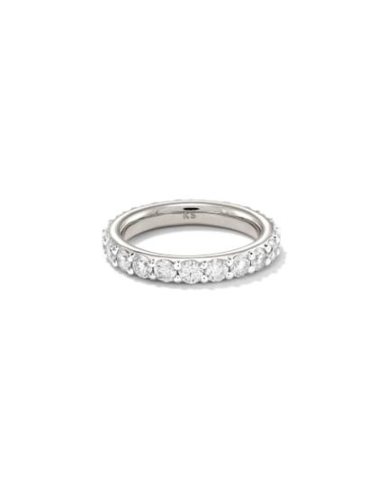 2 ct Marilyn 14k White Gold Full Eternity Band Ring in White Diamond