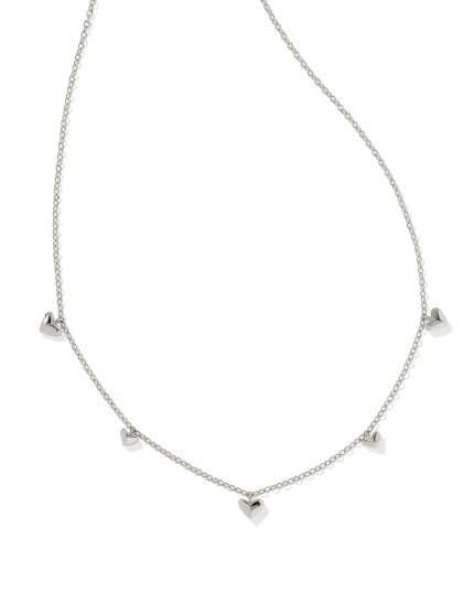 Phoebe Strand Necklace in Silver